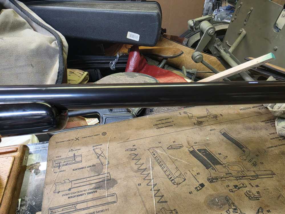 Remington 700 BDL Varmint 22-250 High Gloss Wood Heavy Barrel Rifle-img-5
