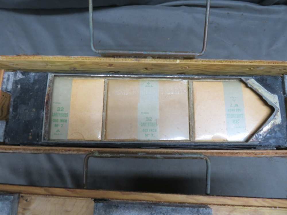 FULL CRATE WWII SOUTH AFRICAN MILITARY .303 BRITISH AMMO-DATED 1945-288 Rds-img-12
