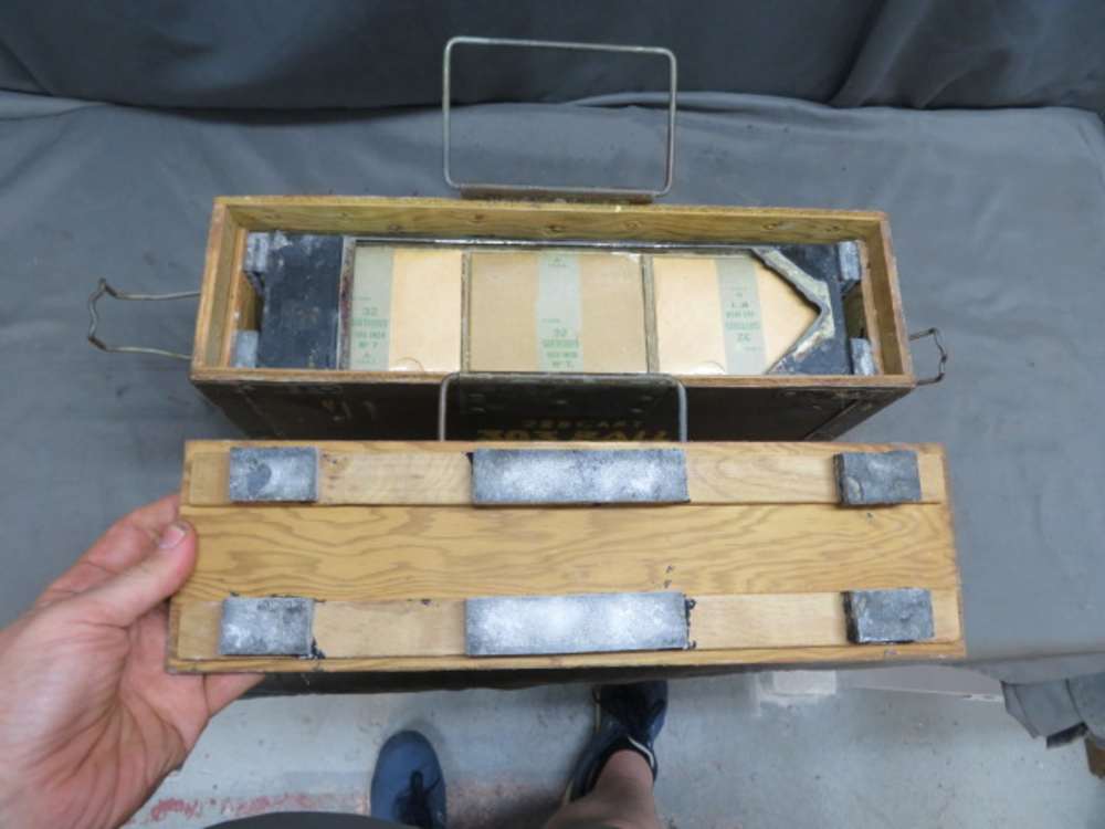 FULL CRATE WWII SOUTH AFRICAN MILITARY .303 BRITISH AMMO-DATED 1945-288 Rds-img-11