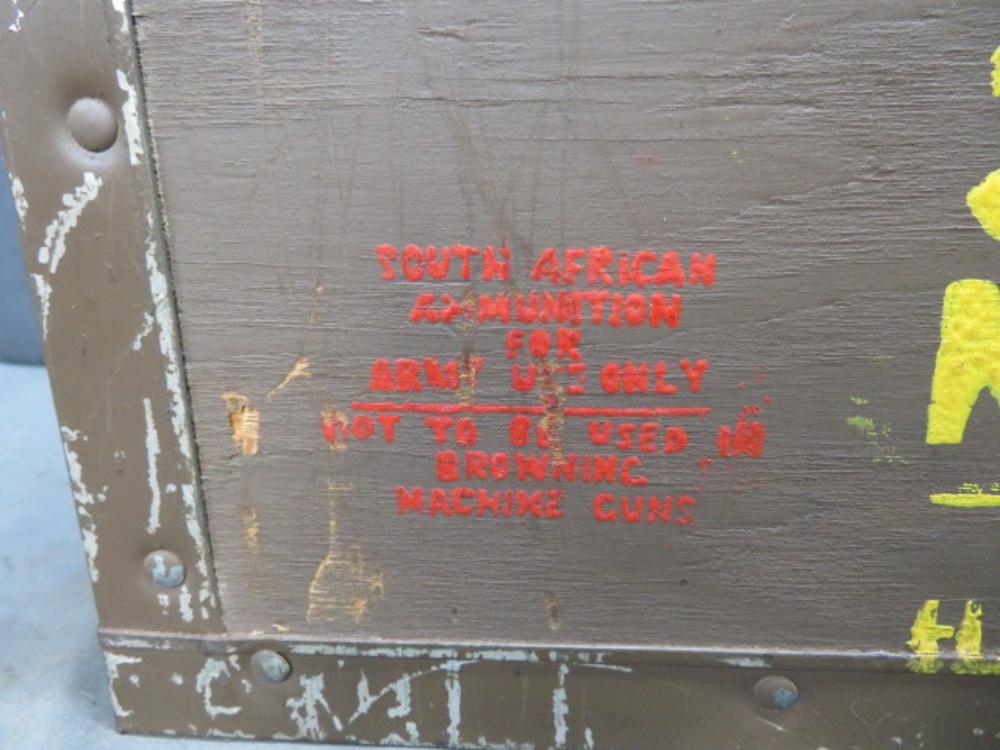 FULL CRATE WWII SOUTH AFRICAN MILITARY .303 BRITISH AMMO-DATED 1945-288 Rds-img-2