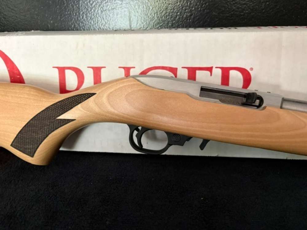 RUGER 10/22 10 RND STAINLESS STEEL .01 START NR PENNY AUCTION NIB-img-1