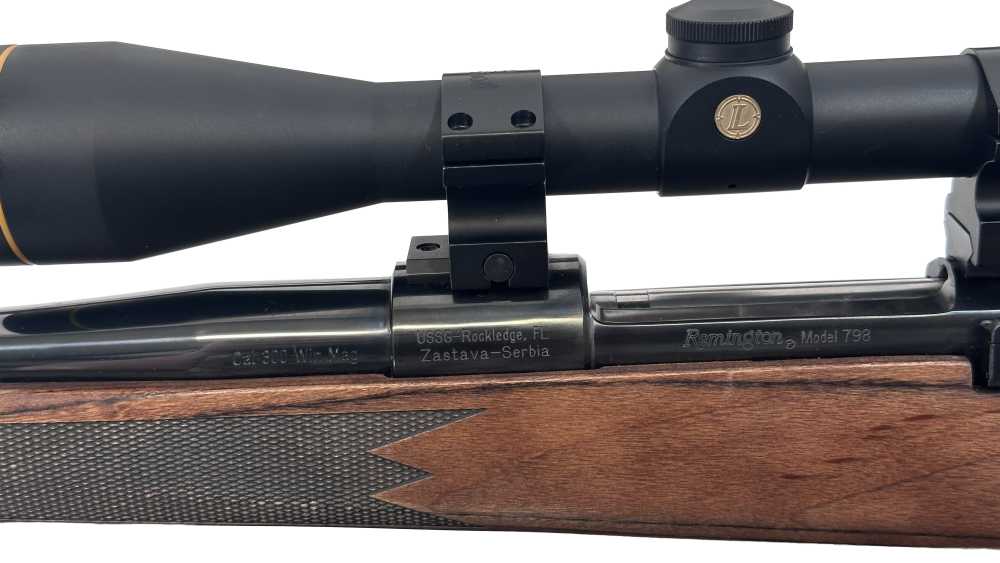 Remington 798 Rem 300 Win Mag 24" Zastava Mauser Bolt Leupold VX-2 Scope-img-6