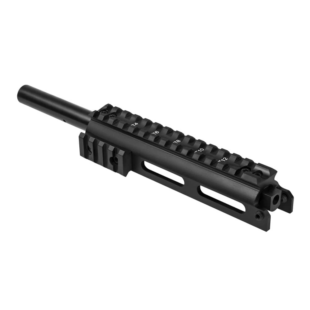SKS Rifle Gas Tube Scope Mount w/ Top and Side Picatinny Accessory Rails-img-1
