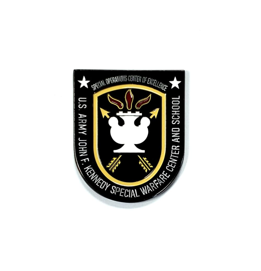 U.S. Army JFK Special Warefare Centerand School Challenge Coin-img-0