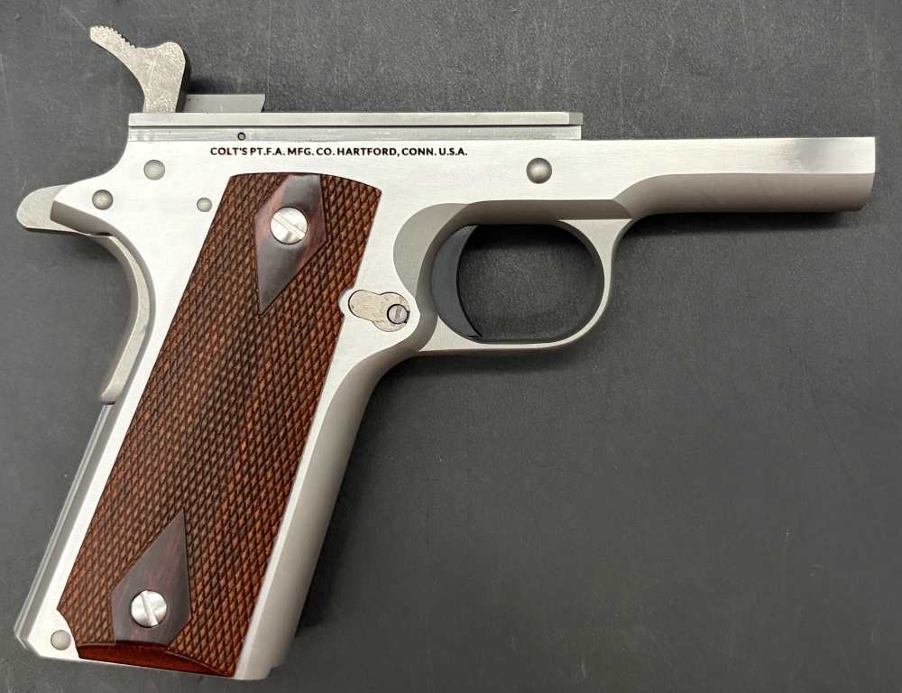 NEW Colt 1911 Series 70 STAINLESS SS 45acp Complete Gov't Frame Layaway-img-6