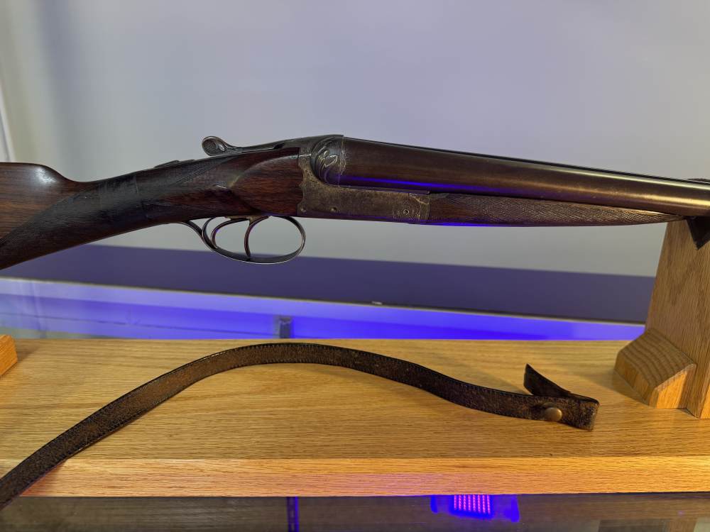 Belgian Engraved 12 GA SxS Double Shotgun – Cockerill Steel – 2 3/4" – Lieg-img-12