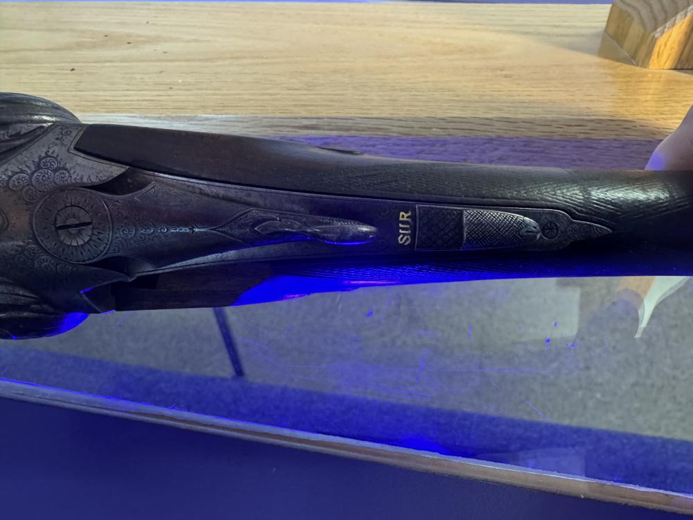 Belgian Engraved 12 GA SxS Double Shotgun – Cockerill Steel – 2 3/4" – Lieg-img-3