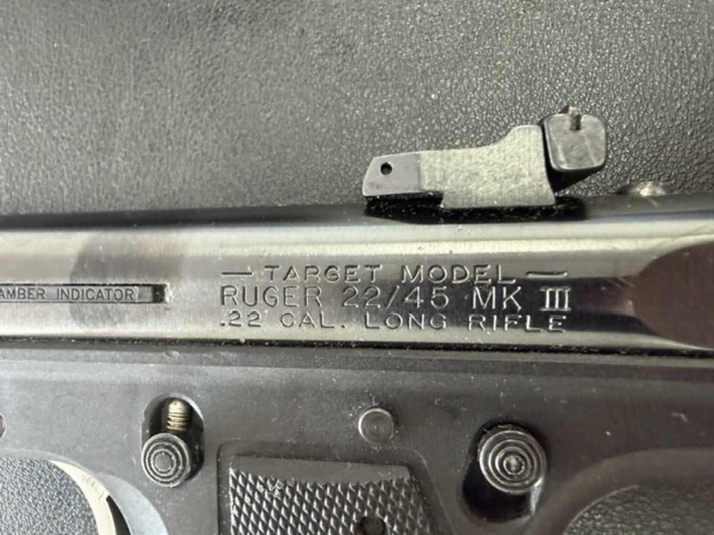 Ruger 22/45 Mark III Target, 22LR 3 MAGS-img-7