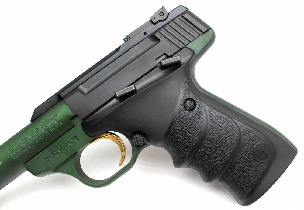 Browning Buck Mark Lite URX Green 22lr Unfired 2015 Priced To Sell!-img-5