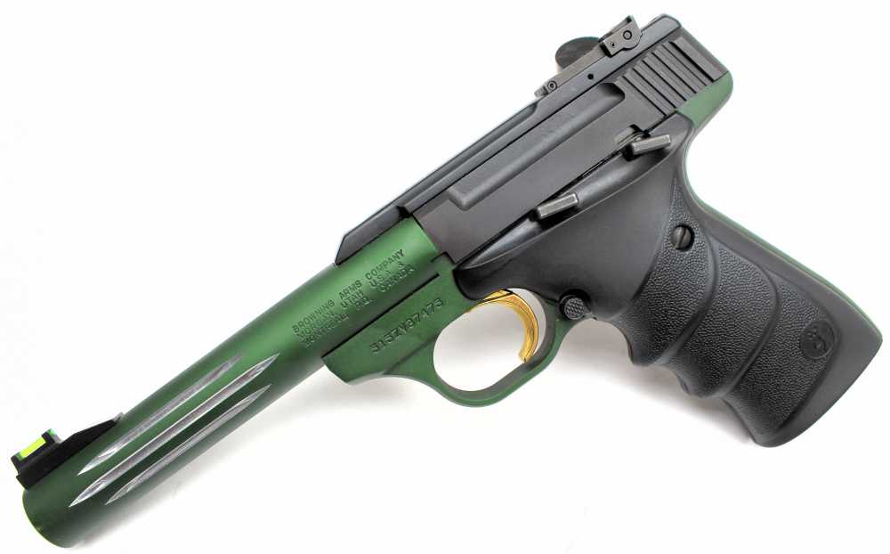 Browning Buck Mark Lite URX Green 22lr Unfired 2015 Priced To Sell!-img-2