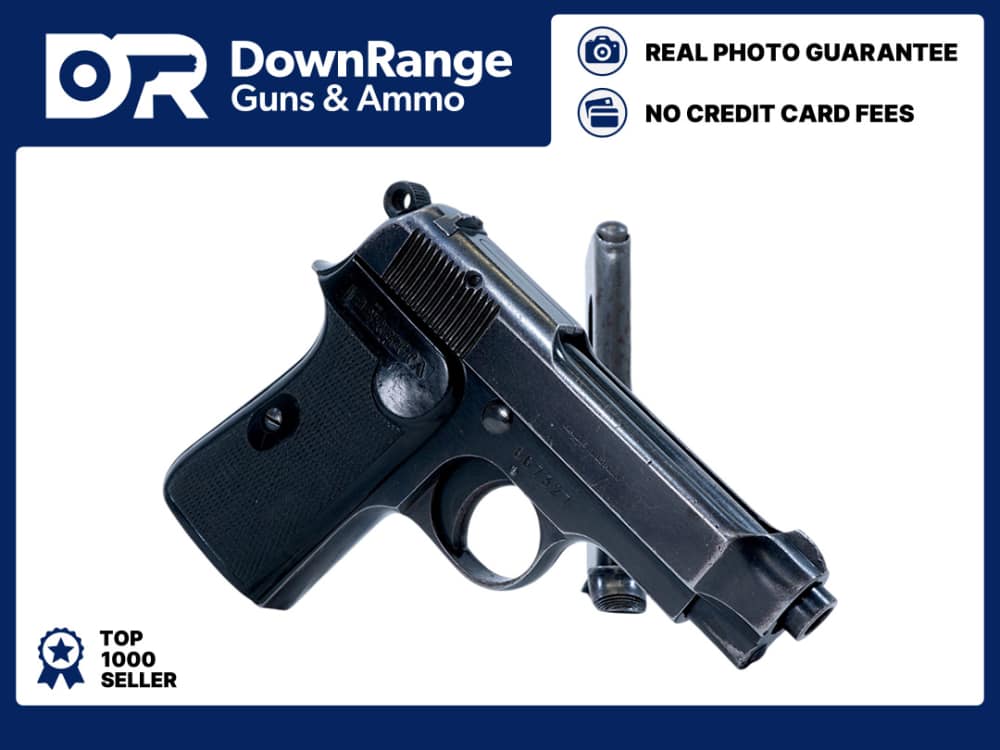 1954 Beretta Model 1935 M1935 32 ACP 3.7" Blued Italian Pistol C&R 8Rd-img-0