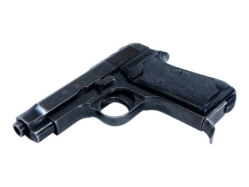 1954 Beretta Model 1935 M1935 32 ACP 3.7" Blued Italian Pistol C&R 8Rd-img-2