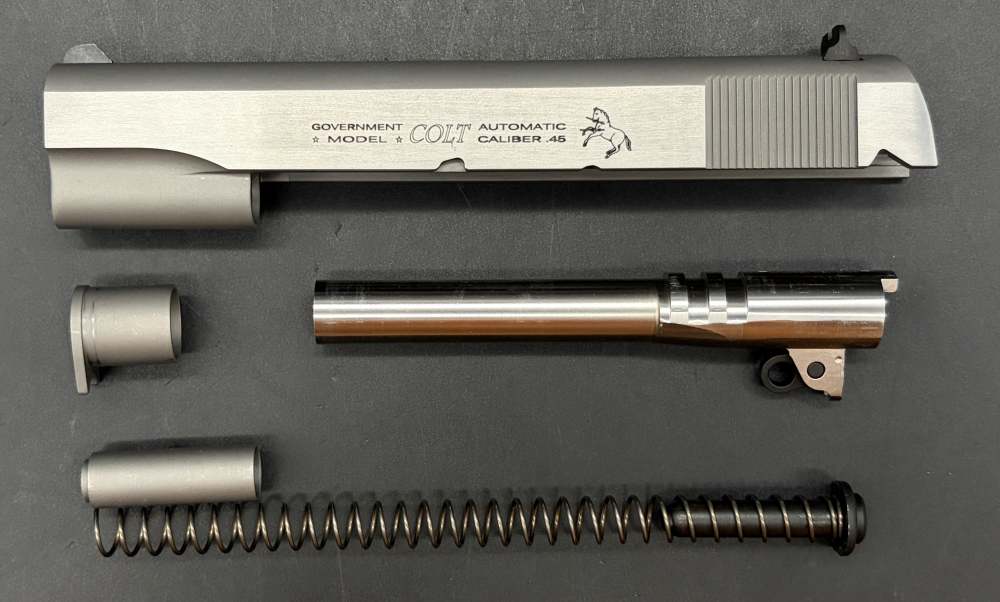 Colt 1911 Gov't Series 70 45acp SS Complete Slide and NM Barrel Kit Layaway-img-0