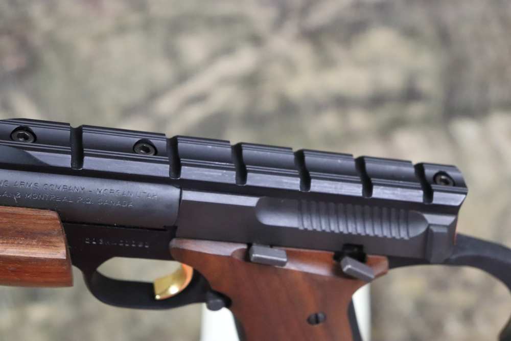 Browning Buckmark Rifle 22 LR 18" semi auto rare Sporter penny start-img-17