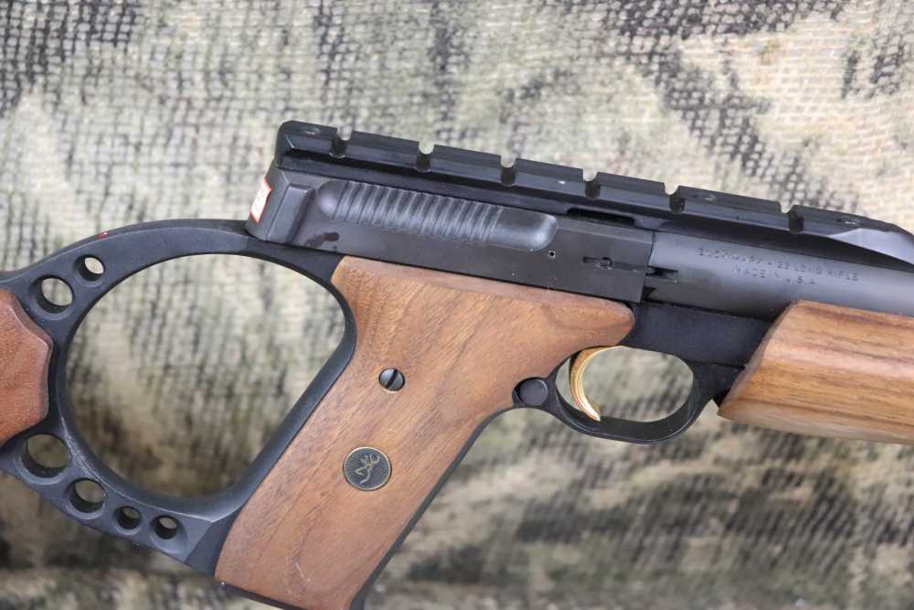 Browning Buckmark Rifle 22 LR 18" semi auto rare Sporter penny start-img-4