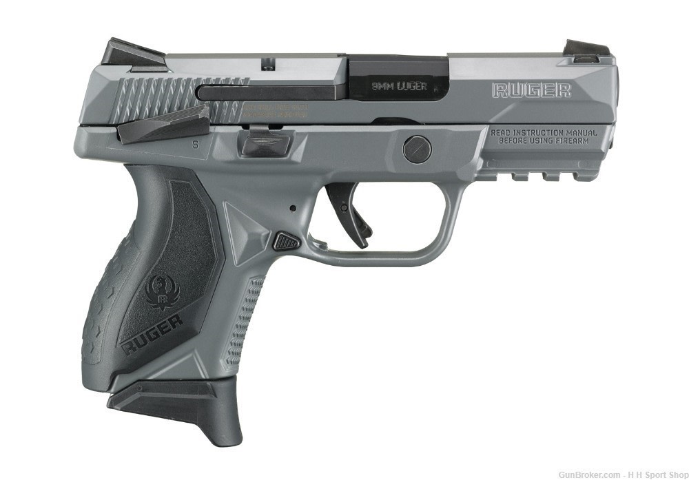 Ruger American Pistol Compact 9mm 3.55" 17rd Carry Sights 8683-img-0