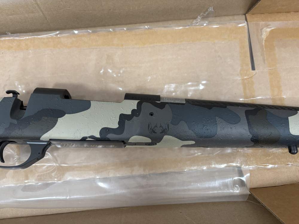 M1500 6.5 CREEDMOOR CARBON FIBER 24" 5/8"-24 T/C HS PRECISION KUIU VERDE-img-3