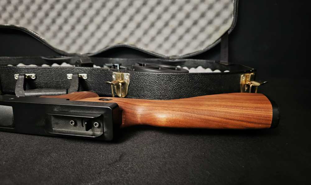 Ruger 10/22 .22 L.R. with Tommy Gun Conversion Kit, Violin Case Drum Mag-img-5