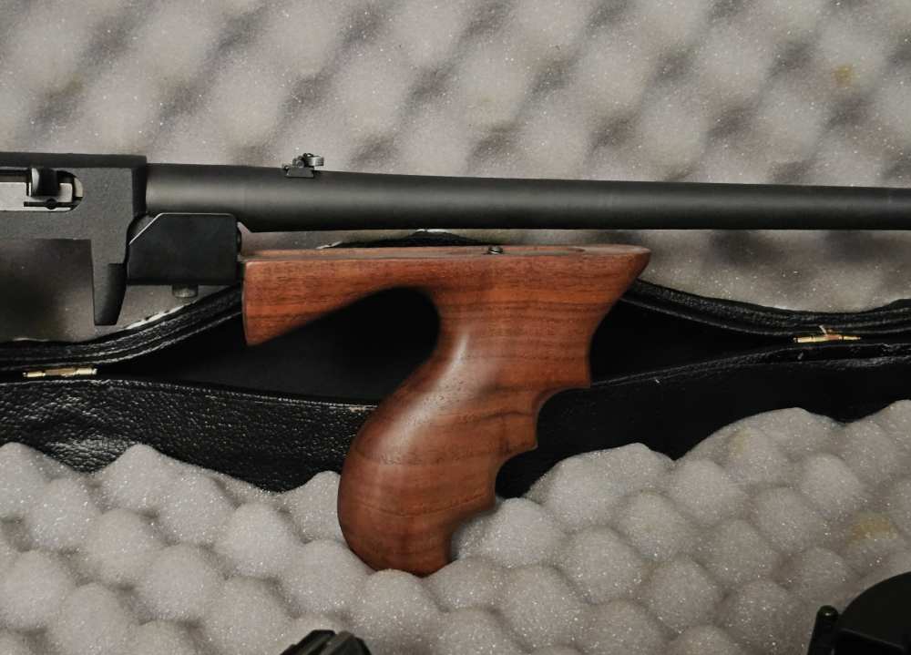 Ruger 10/22 .22 L.R. with Tommy Gun Conversion Kit, Violin Case Drum Mag-img-11