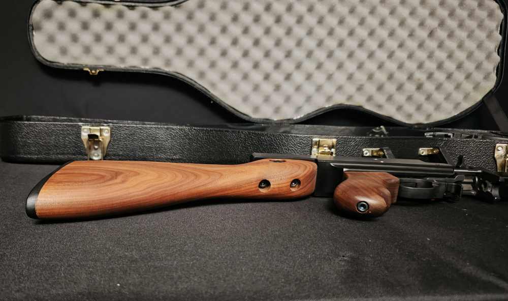 Ruger 10/22 .22 L.R. with Tommy Gun Conversion Kit, Violin Case Drum Mag-img-15