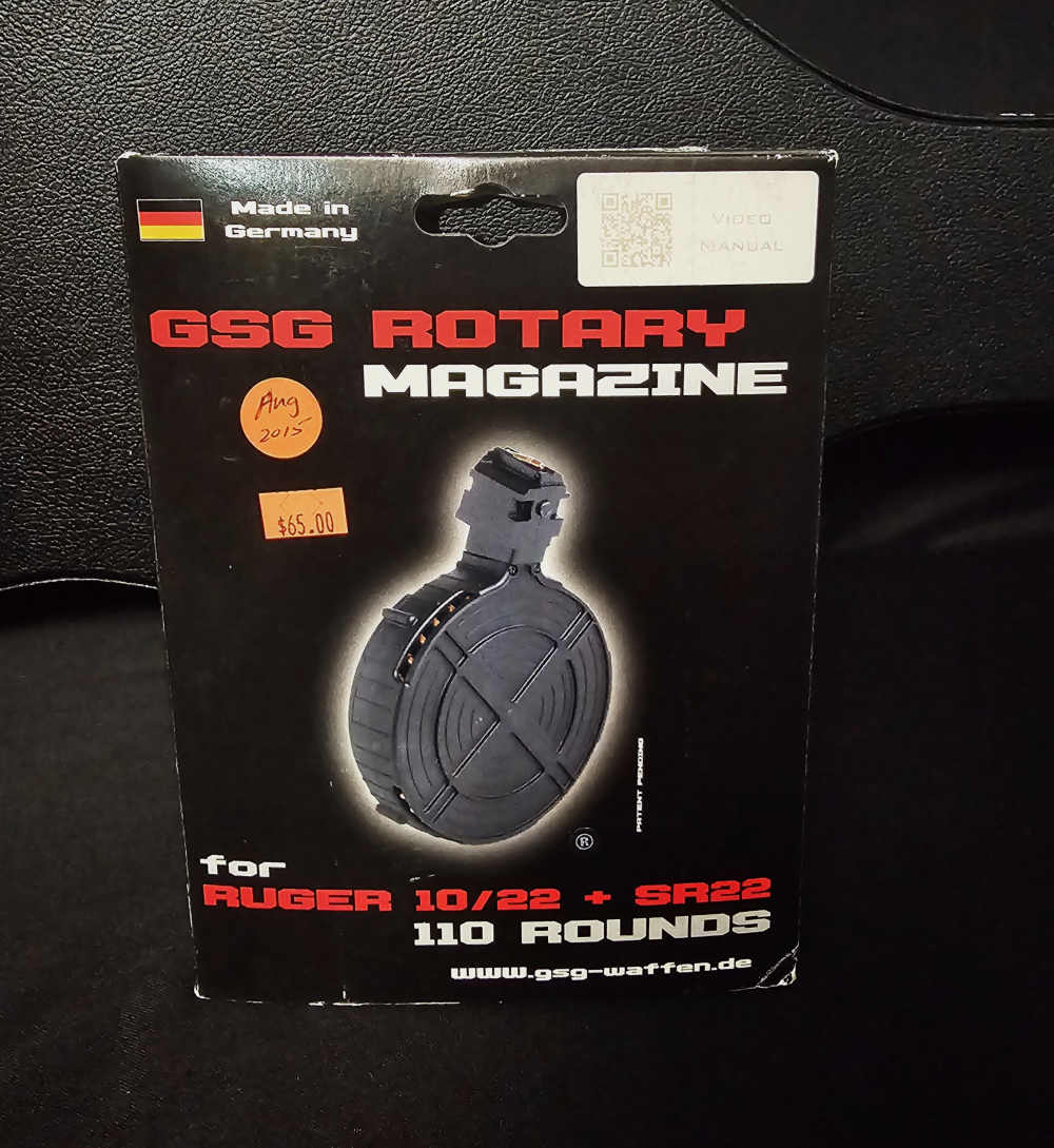 Ruger 10/22 .22 L.R. with Tommy Gun Conversion Kit, Violin Case Drum Mag-img-20