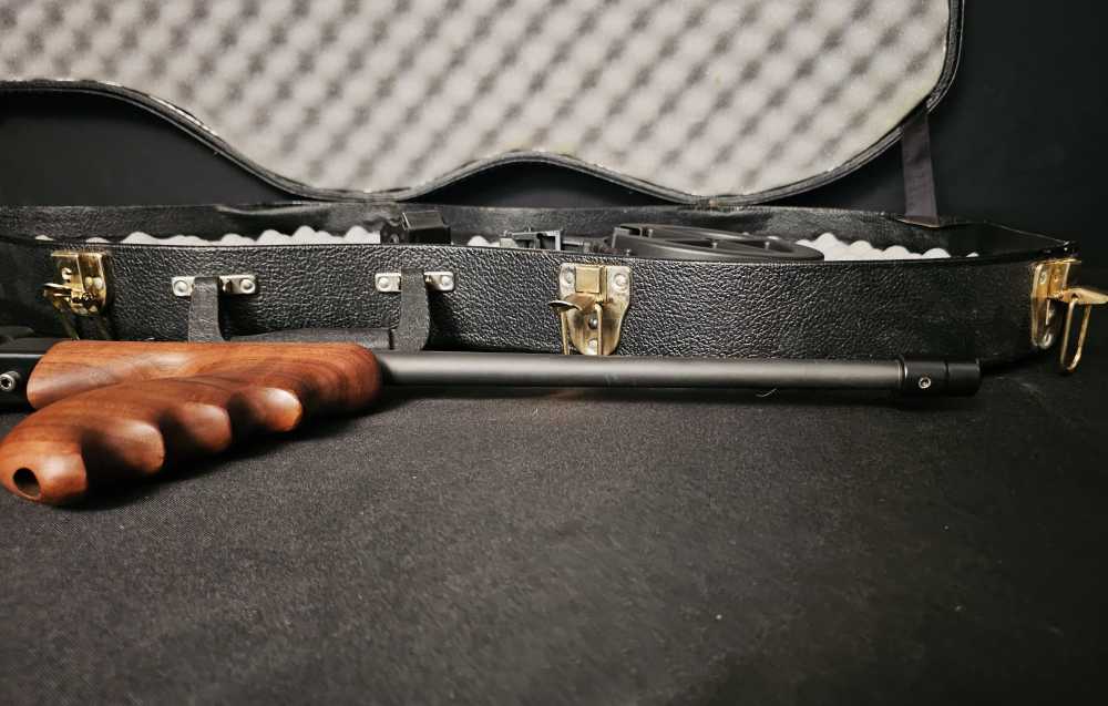 Ruger 10/22 .22 L.R. with Tommy Gun Conversion Kit, Violin Case Drum Mag-img-17