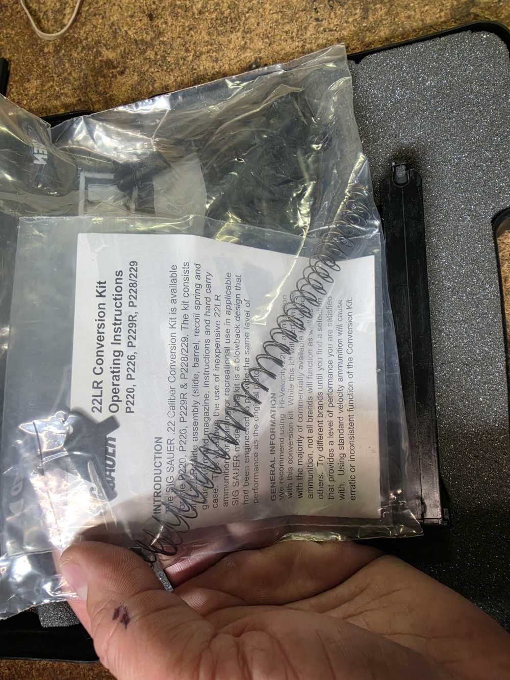 Sig Sauer P220 22lr Complete Conversion Kit Upper-img-7