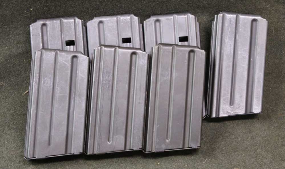 ONE Colt 20 round AR-15 M16 magazine aluminum follower .223 marked AR15 mag-img-3