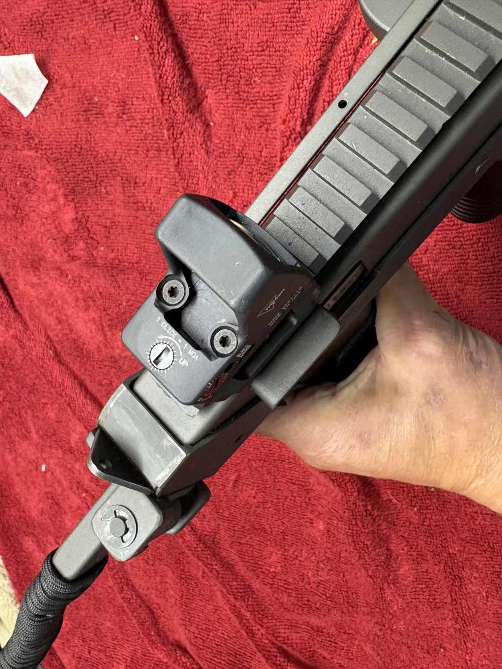 SWD m11-a1 380/9mm large mag well Pkg w/ grey ghost upper & CFW bolt -img-9