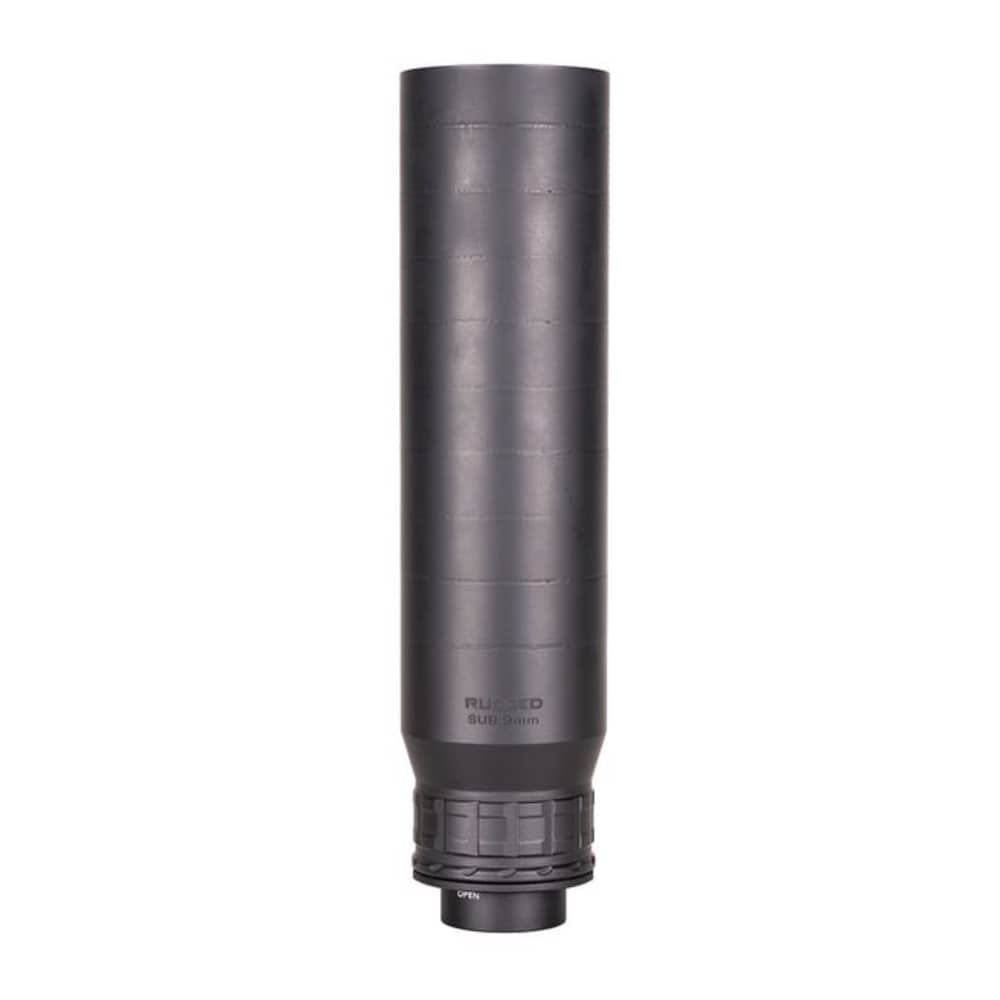 Rugged Suppressors Sub9 – 9mm Suppressor w/ 3-Lug Adapter-NFA ITEM-img-1