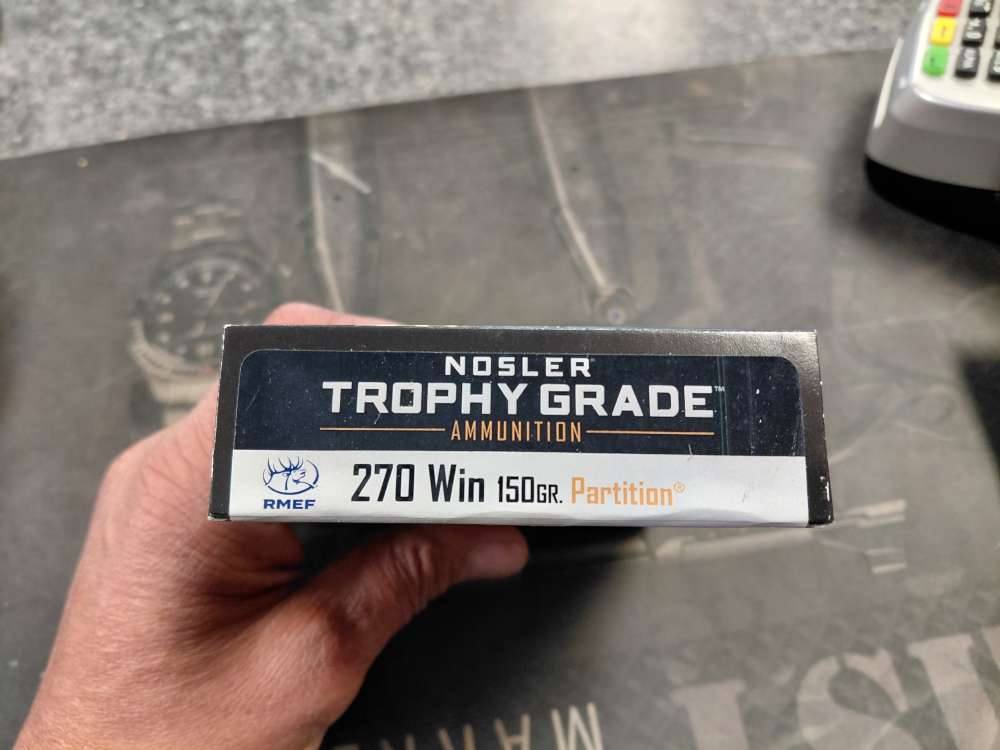 NOSLER 270 WINCHESTER 150 GRAIN PARTITION-img-1