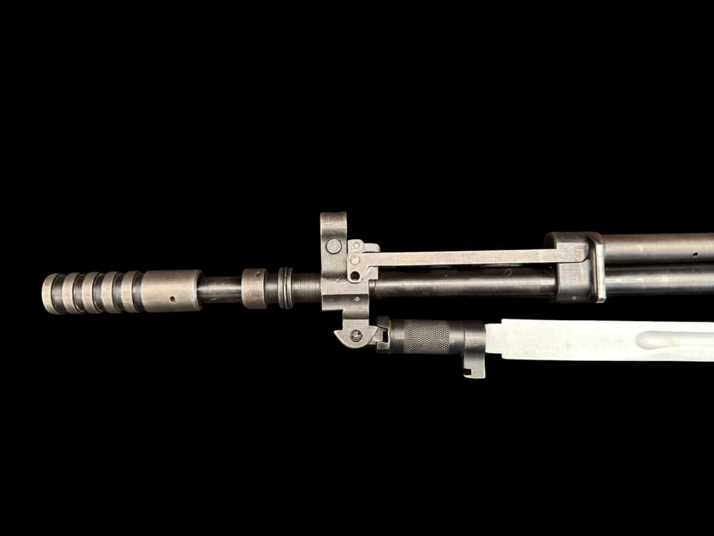 BADASS, YUGOSLAVIAN M59/66 SKS 7.62x39 MILSURP BLADE BAYONET, WOW!-img-2
