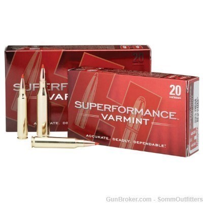 Hornady Superformance Varmint .222 Rem 50 Gr V-Max-img-0