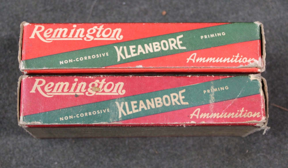 TWO Boxes .38-55 Remington Kleanbore ammo 39 rounds ammunition vintage-img-6