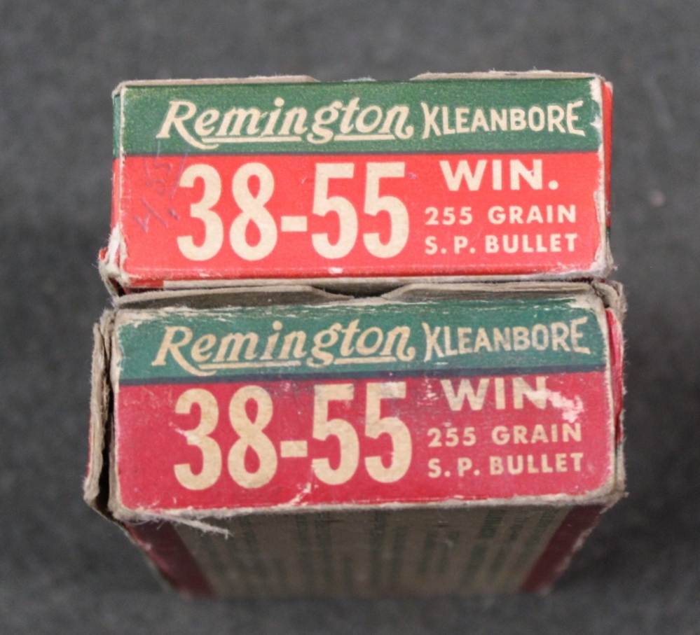 TWO Boxes .38-55 Remington Kleanbore ammo 39 rounds ammunition vintage-img-7