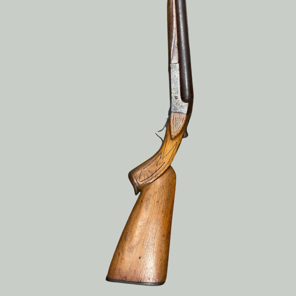 Early Hopkins & Allen Side by Side 12 Gauge-img-7