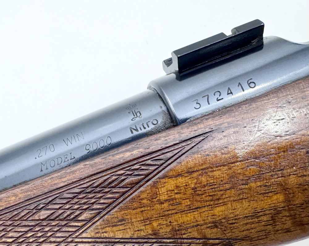 Husqvarna Vapenfabriks Model 9000 .270WIN 24" Barrel Blued Wood Stock-img-23