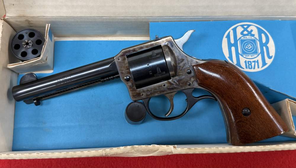 H&R Harrington & Richardson 676 22LR & 22 MAG w Original Box Excellent 1977-img-6