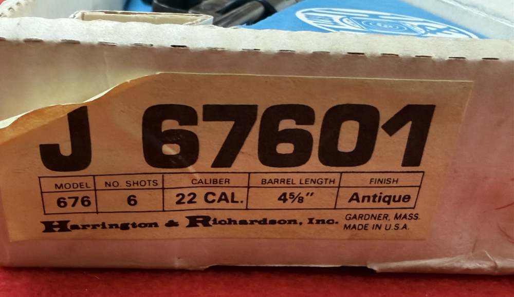 H&R Harrington & Richardson 676 22LR & 22 MAG w Original Box Excellent 1977-img-15