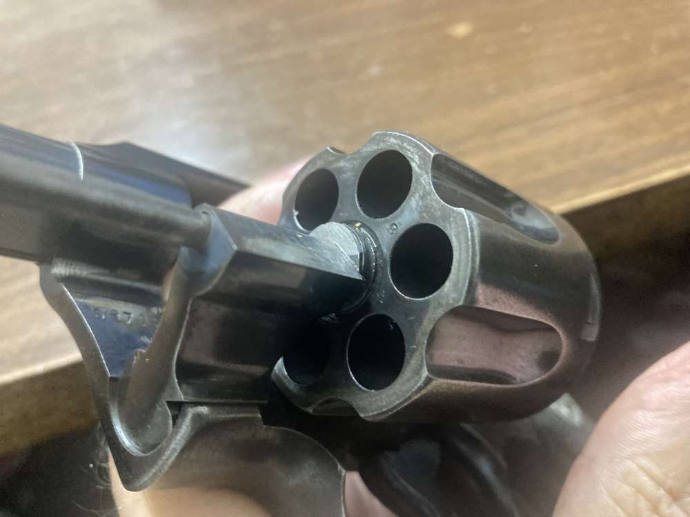 Colt Official Police .38spl heavy barrel Pre War 1943 -img-36