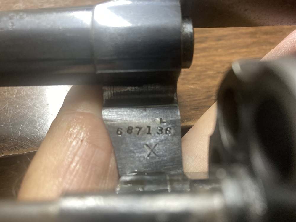 Colt Official Police .38spl heavy barrel Pre War 1943 -img-32