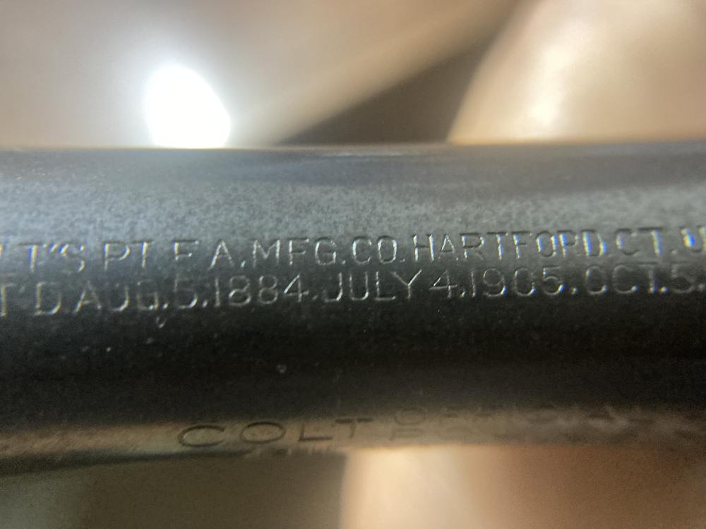 Colt Official Police .38spl heavy barrel Pre War 1943 -img-34