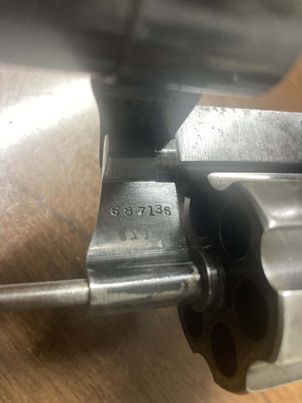 Colt Official Police .38spl heavy barrel Pre War 1943 -img-31
