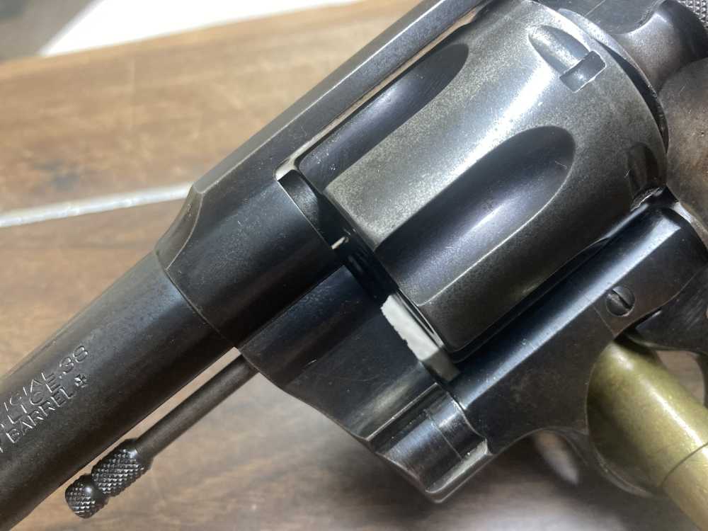 Colt Official Police .38spl heavy barrel Pre War 1943 -img-6
