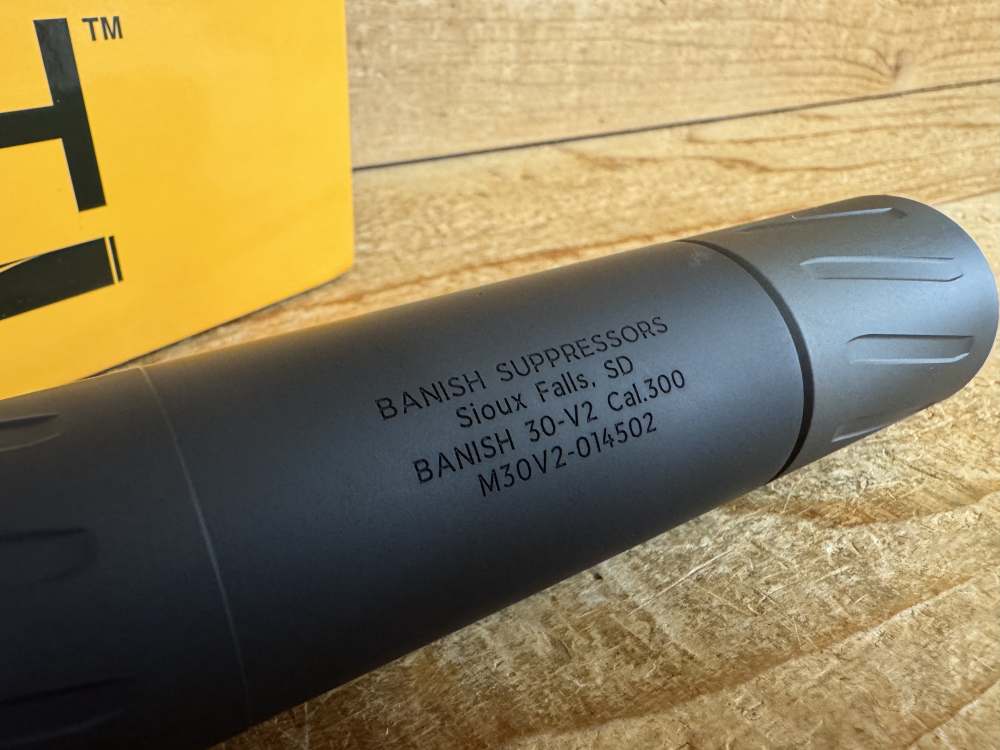 Banish 30-V2 DTM Silencer Black 5/8X24 810171223760-img-1