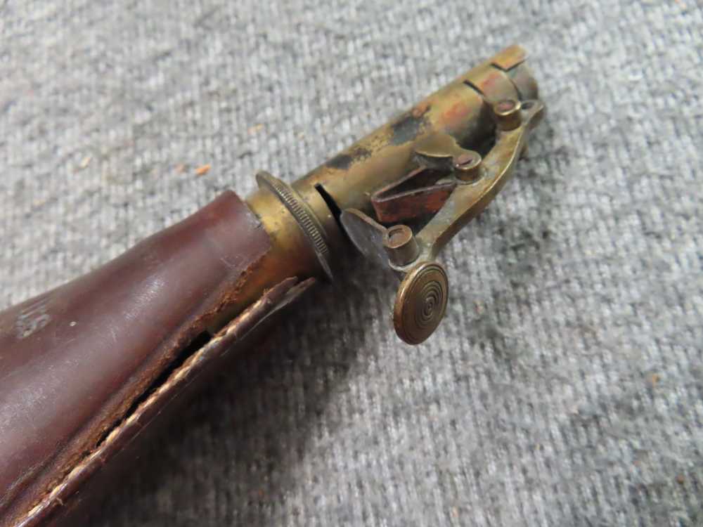 2-ONE POUND LEATHER SHOT POUCHES WITH WORKING SPOUTS-img-4