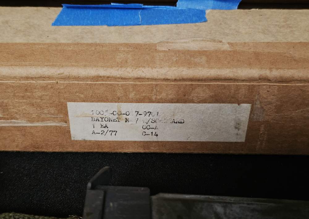 M-7 Bayonet with Box and Scabbard-img-1