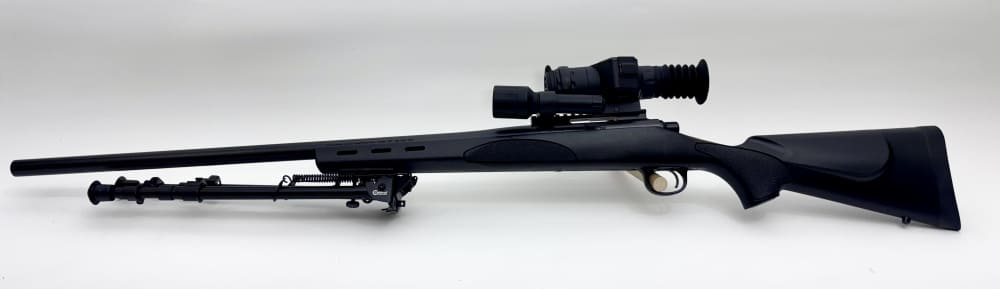 Remington 700 SPS Varmint .22-250 26" w/ Bipod & Sightmark Wraith 4K Mini -img-7