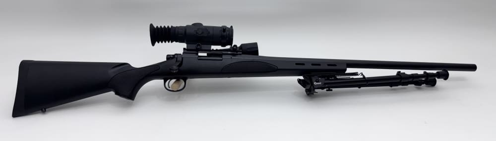 Remington 700 SPS Varmint .22-250 26" w/ Bipod & Sightmark Wraith 4K Mini -img-0