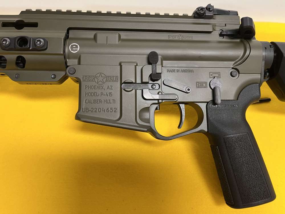 LNIB Patriot Ordnance Factory P-415 Edge 5.56 Rifle + $300 Accessories ODG -img-44